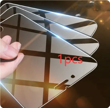 Tempered glass screen protector for iPhone with anti-fingerprint surface