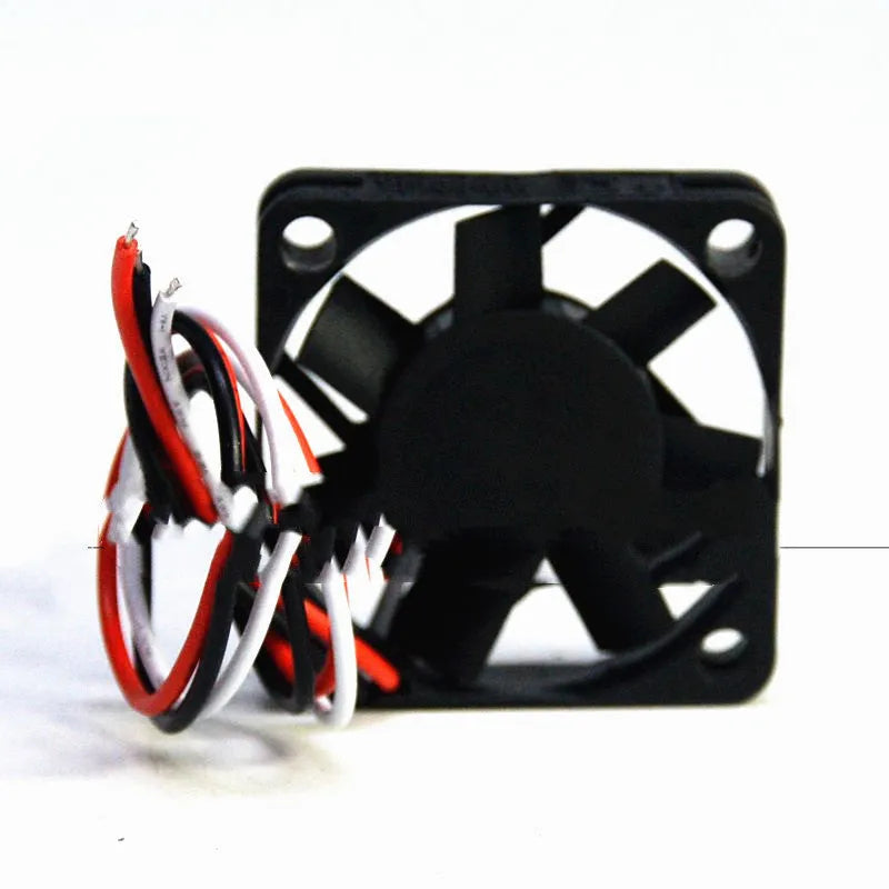 SUNON KDE2404PFVX 4cm diameter 24V ultra-quiet cooling fan with attached cable.