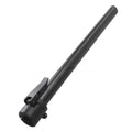 Black aluminium folding handlebar accessory for a Ninebot electric scooter, shown folded and unfolded.