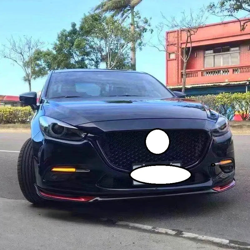 Unksera car tail spoiler retrofit kit M10 shown in honeycomb and three-section shovel design options.