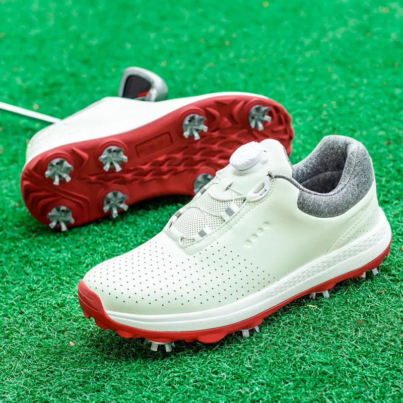 Low top platform sneaker in 518 White with pigskin leather upper, embroidery detail, and non-slip rubber sole