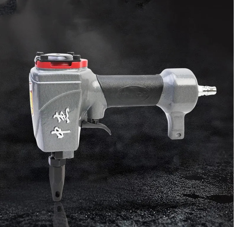 DK30 model air-powered nail gun for punching holes in metal sheets and fabrics