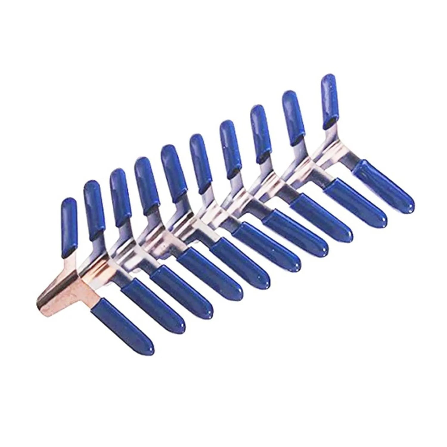 Stainless steel clip lock repair clips multipack in American style for household hardware.