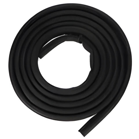 Black EPDM rubber sliding door seal strip for Toyota Hiace High Roof, 5 metres long.