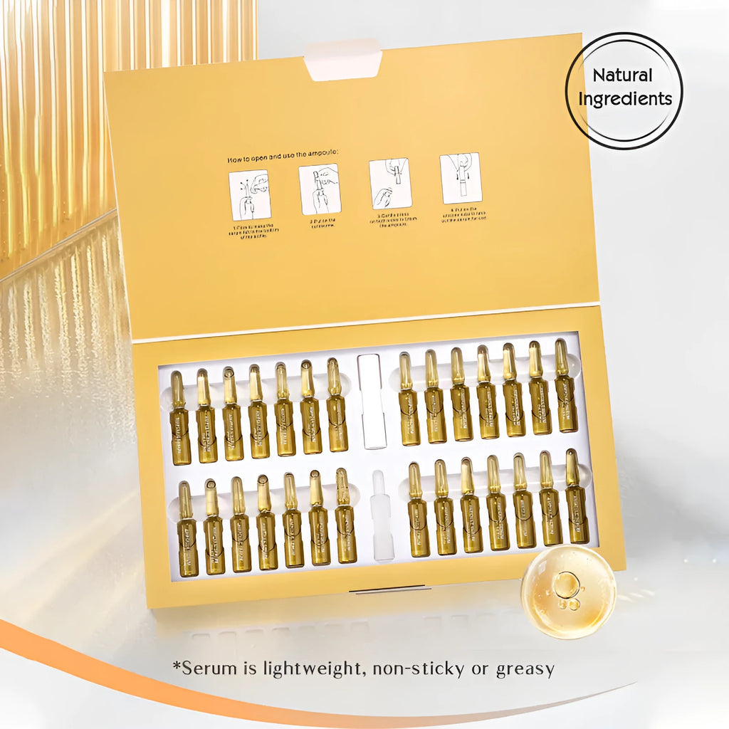 Moisturizing Firming Liquid High Concentration Vitamin Serum Set in 2ml sachets with Nicotinamide and VC options