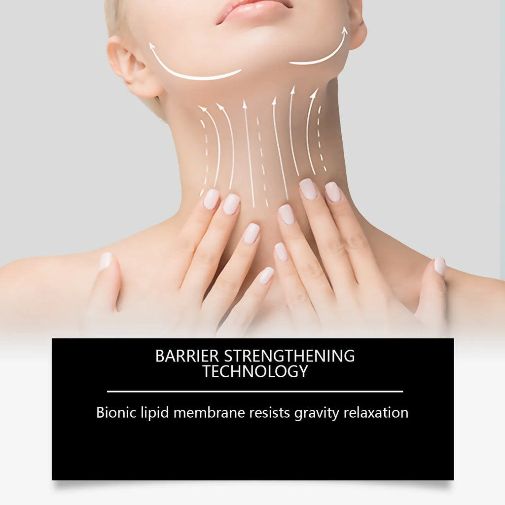 50g jar of tightening neck cream with hydrolysed collagen and adenosine for the neck.