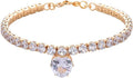 Gold heart-shaped rhinestone collar for dogs and cats on a white background.