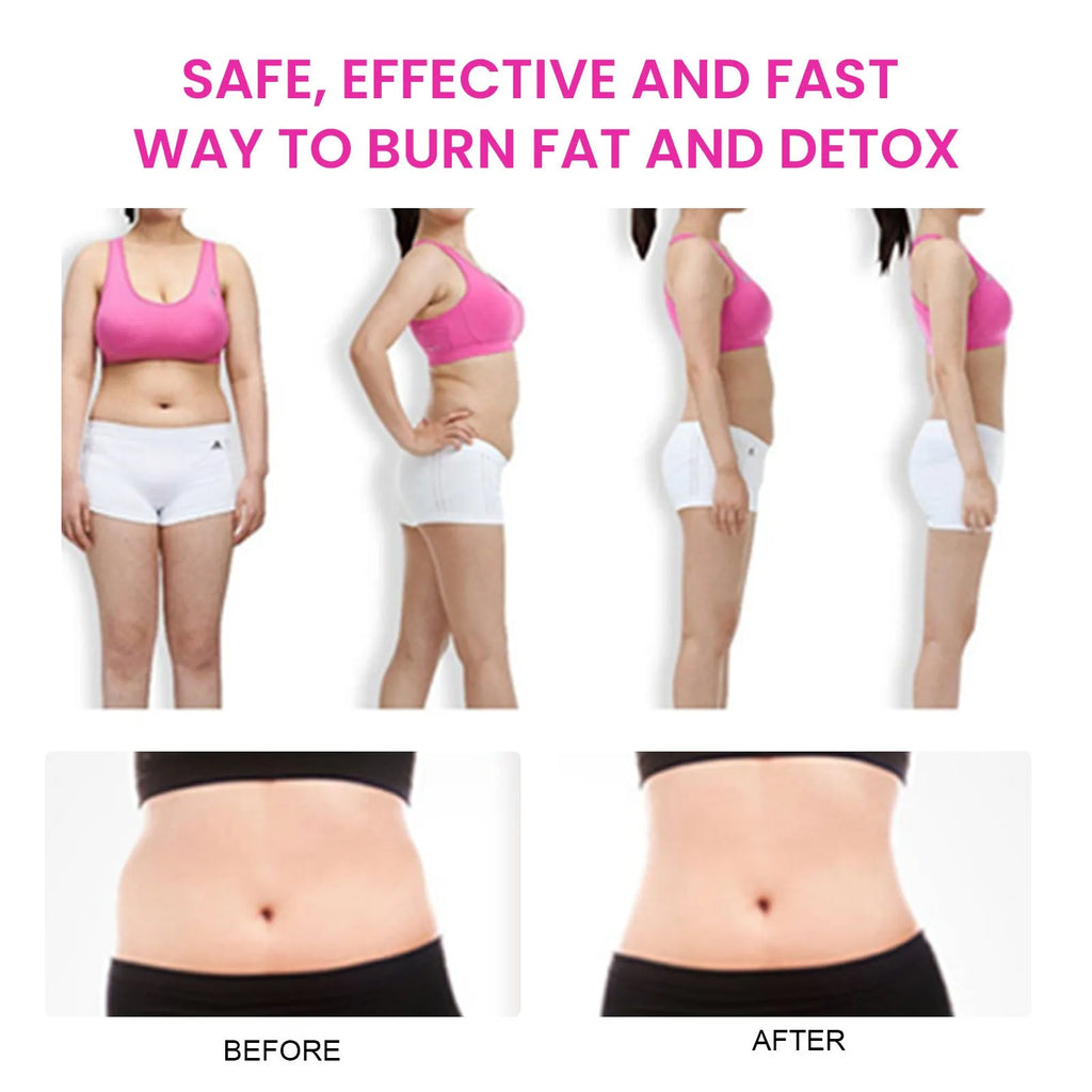 Green tea body care slimming kit with 28 tea bags for belly contracting and firming