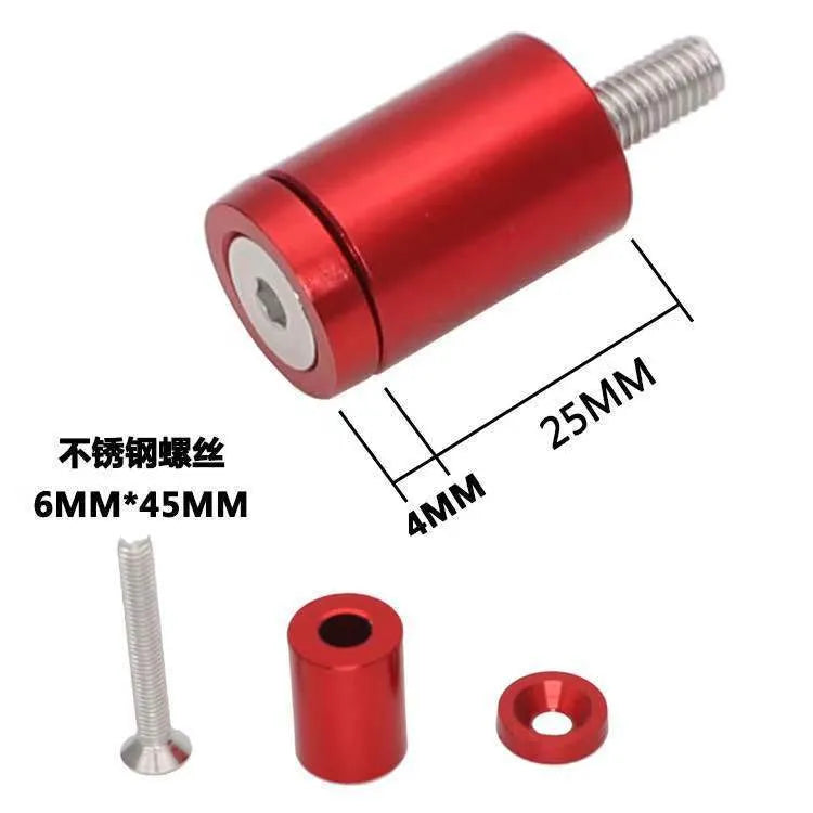 Aluminium machine cover pad height sheet for car modification with screws, nuts and washers