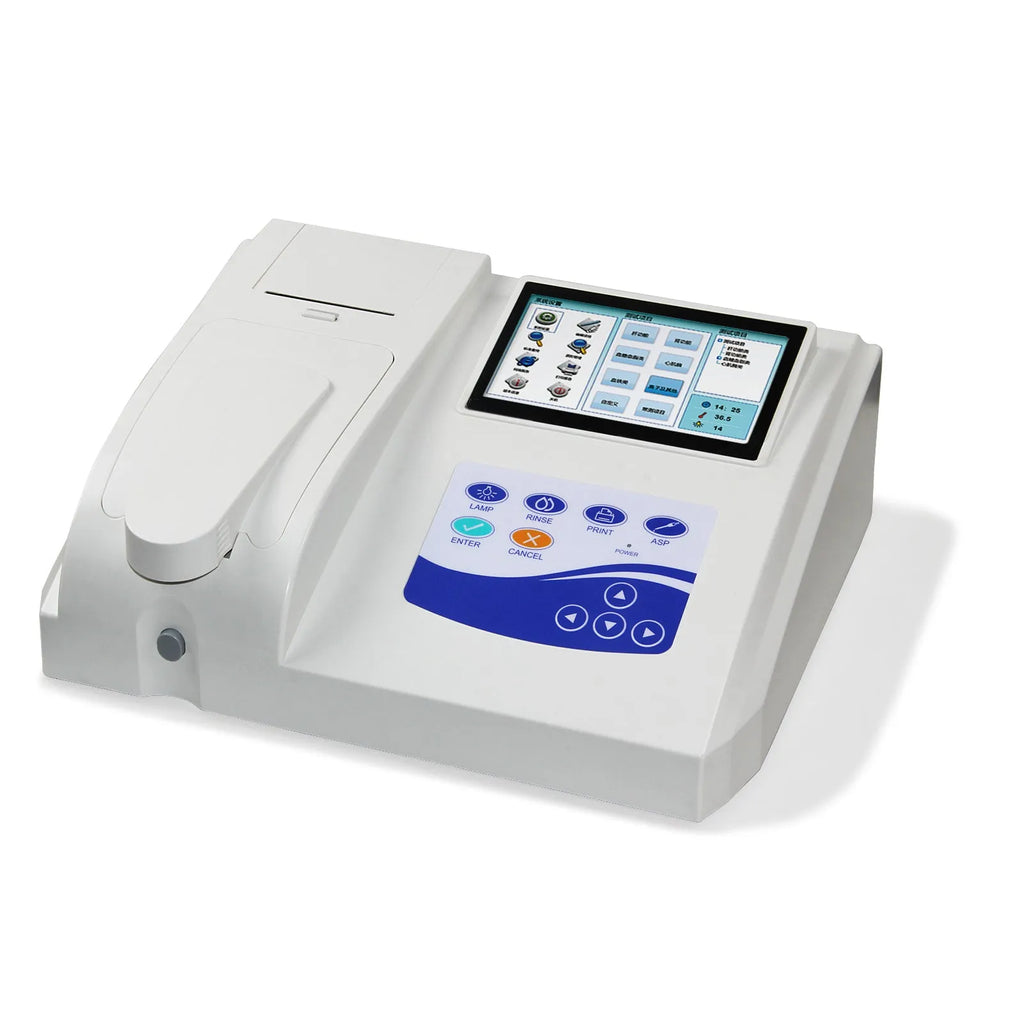 CONTEC BC300 semi-automatic clinical biochemistry analyser with touch screen on benchtop