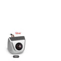 HD waterproof rearview camera with metal shell in black colour showing integrated wiring