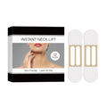 Pack of 12 invisible breathable physical lifting neck paste patches for temporary neck support