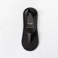 Men's low cut invisible seamless socks in pure cotton ice silk fabric with non-slip bottom
