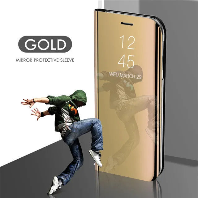 Electroplating mirror leather case for Samsung Note20 Ultra in black, blue, silver, gold, rose gold or purple, border-type metal cover.