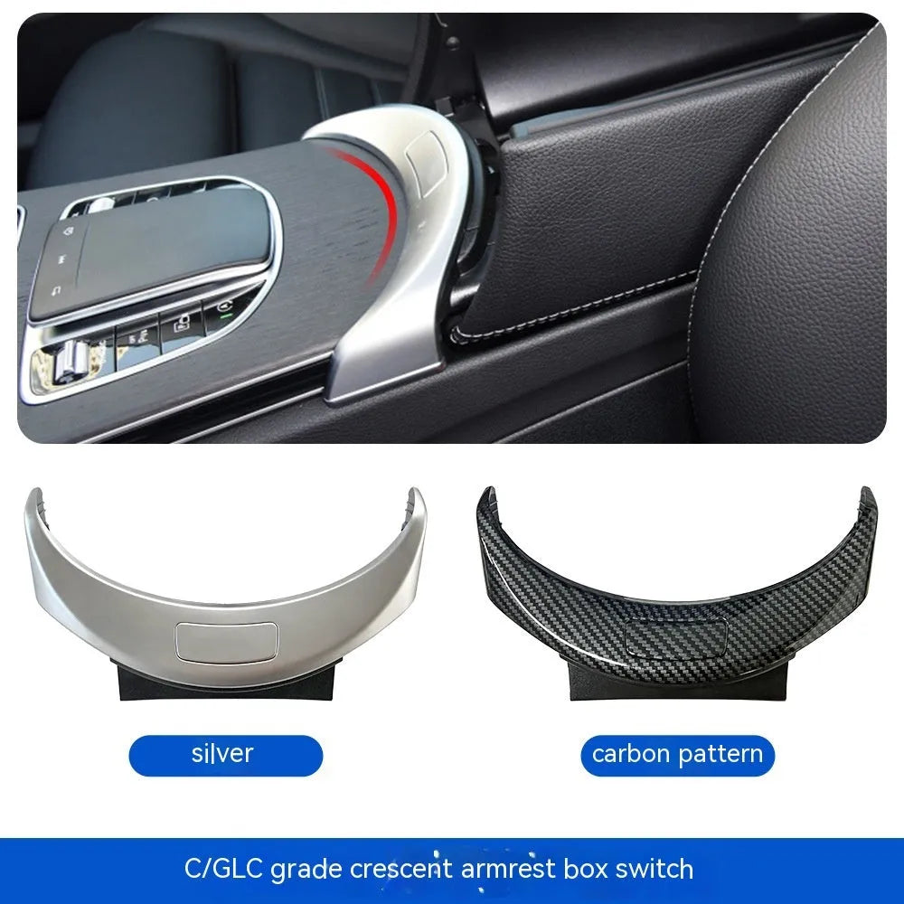 Electroplated metal dashboard panel for Mercedes C/GLC Class vehicles