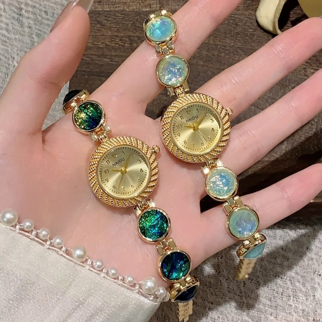 Women's quartz watch with 25mm round dial in multiple colour options