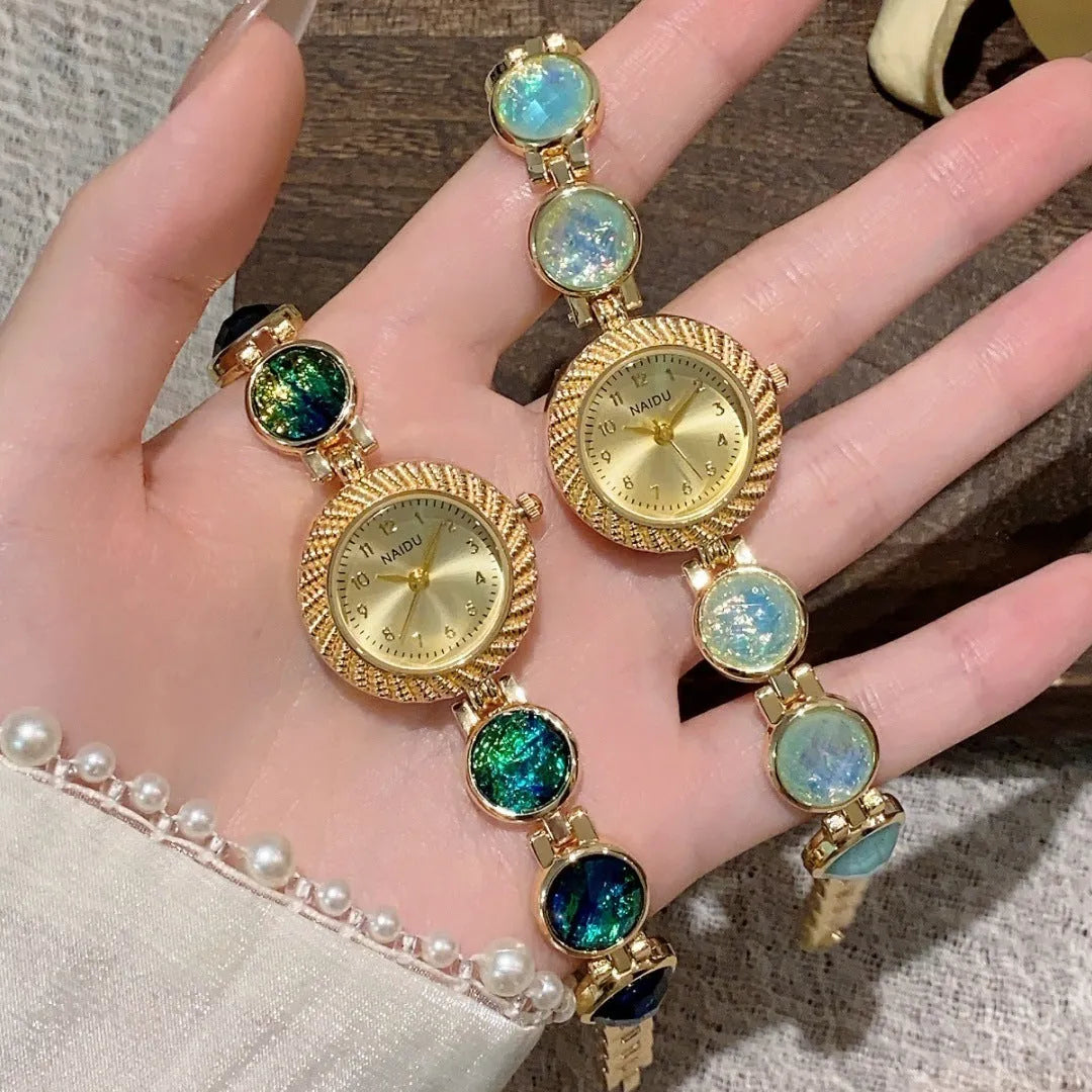 Women's quartz watch with 25mm round dial in multiple colour options