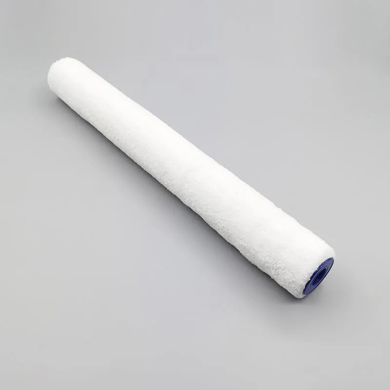 18-inch paint roller set with three brush head types on a lengthened handle for wall painting