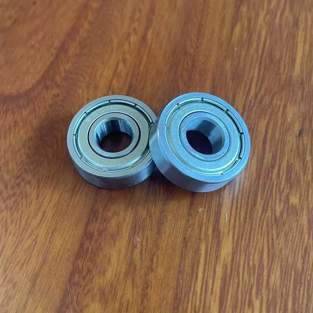6000z carbon steel ball bearing showing 10mm inner diameter and 26mm outer diameter measurements