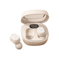 E10 wireless Bluetooth headset mini in in-ear style with digital display, available in multiple colours