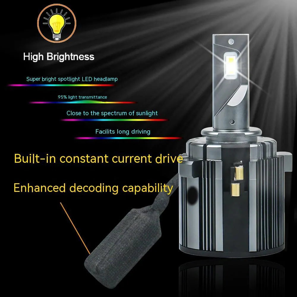 Volkswagen Golf 7 LED low beam headlight bulb with aluminium housing