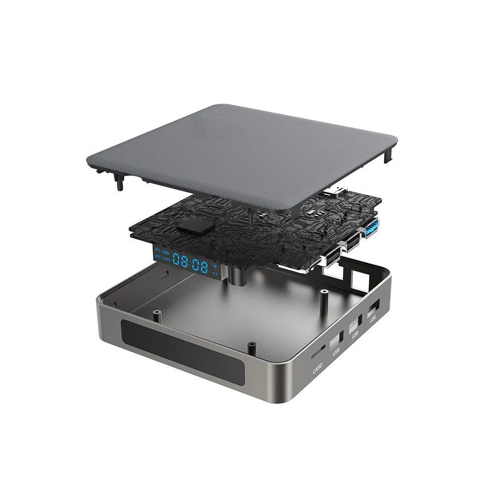 Android 8K television set-top box with RK3566 processor and HDMI output