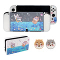 Pawdiary submarine exploration protective case for Nintendo Switch OLED console in seabed discovery colour theme