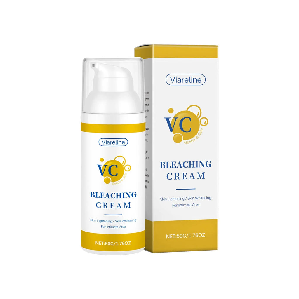 50g jar of vitamin C skin whitening cream for facial pigment lightening treatment