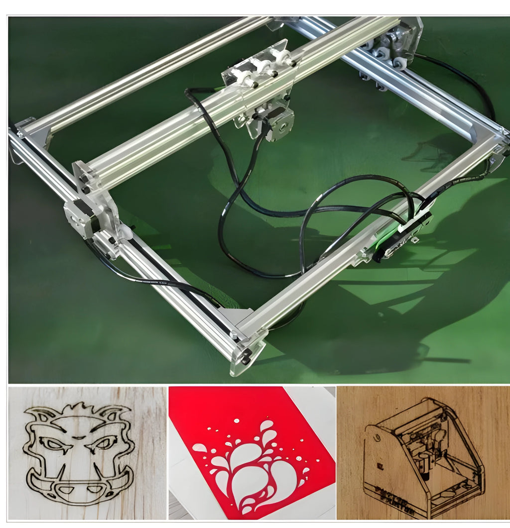 Miniature laser engraving machine with 3000mW power for marking and lettering applications