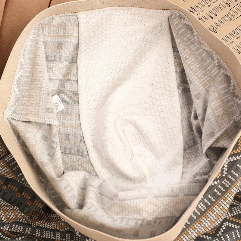 Men's cotton breathable antibacterial boxer shorts mid-rise waist check pattern plain weave