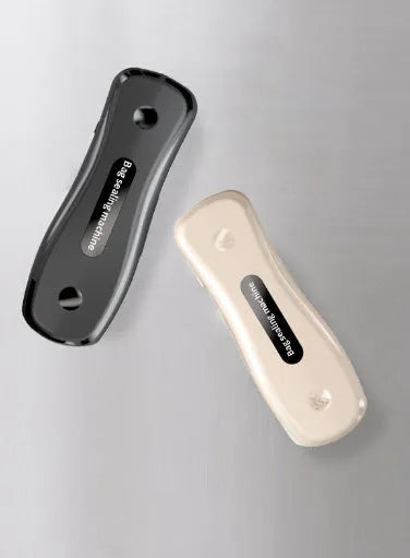 USB rechargeable mini sealing machine in black or milky white with magnetic patch