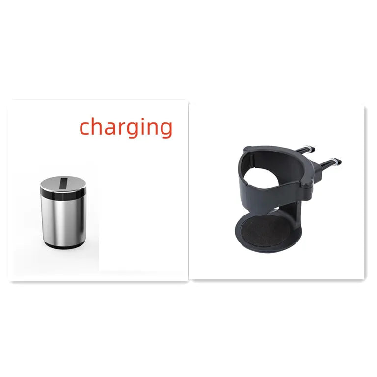 Silver intelligent induction ashtray with automatic opening infrared sensor