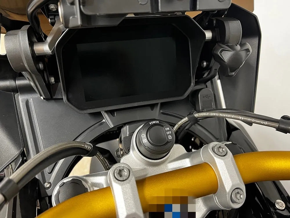 MO-CH003 matte black ABS cockpit fairing for BMW R1250GS and R1200GS adventure motorcycles