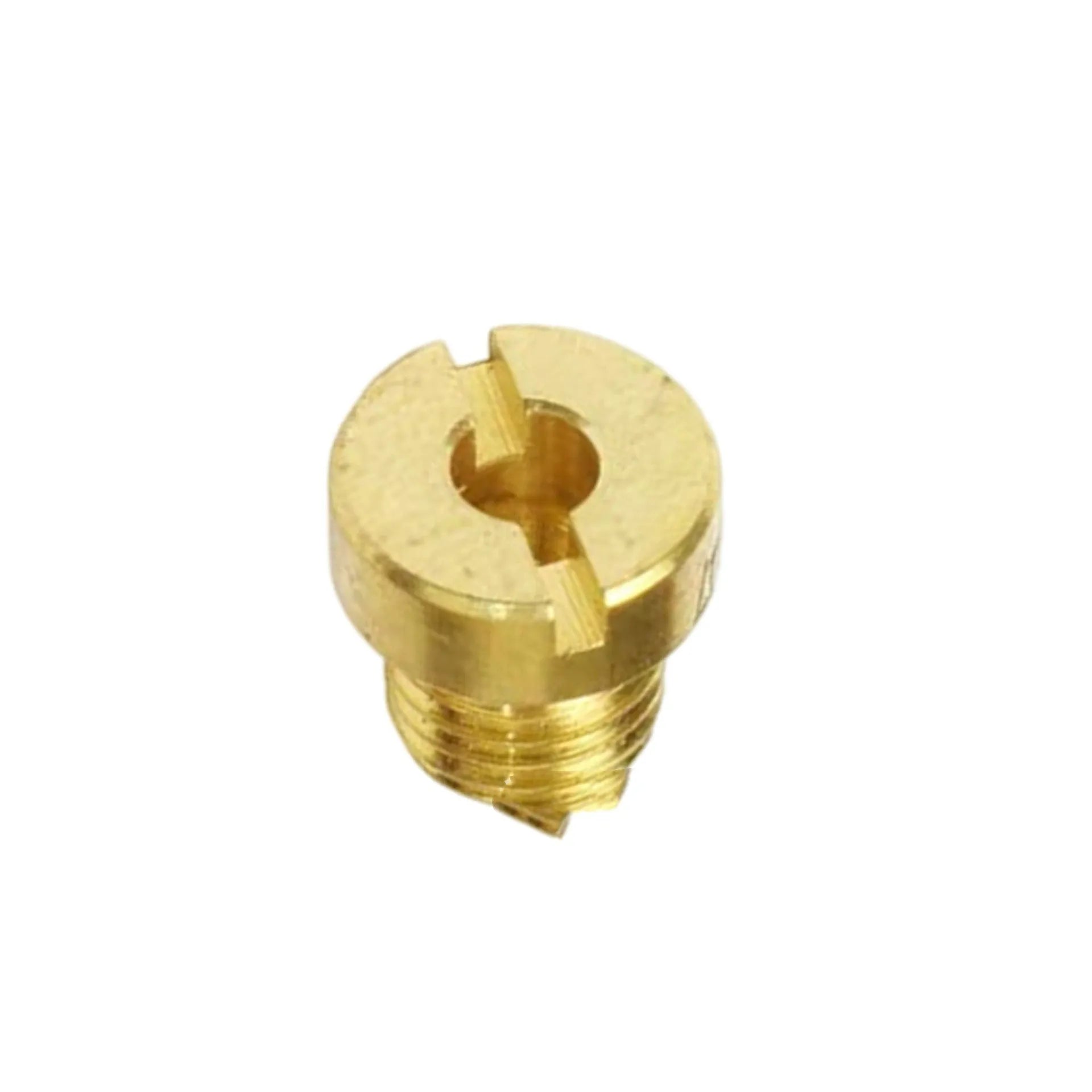 M6 thread carburetor main jet for Derotto PHBN and PHVA carburettors on a white background.
