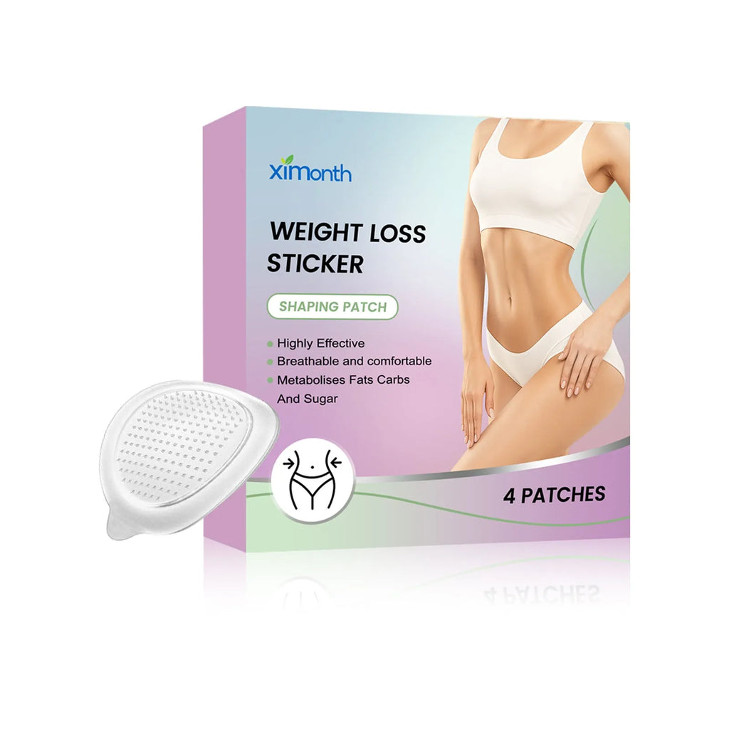 Pack of four clear hydrogel nursing bandages with aloe and mint on a blue background.