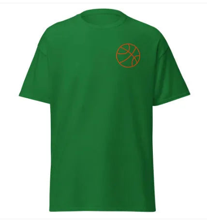 Men's short-sleeved polyester mesh t-shirt in six colours with regular sleeves and pullover design