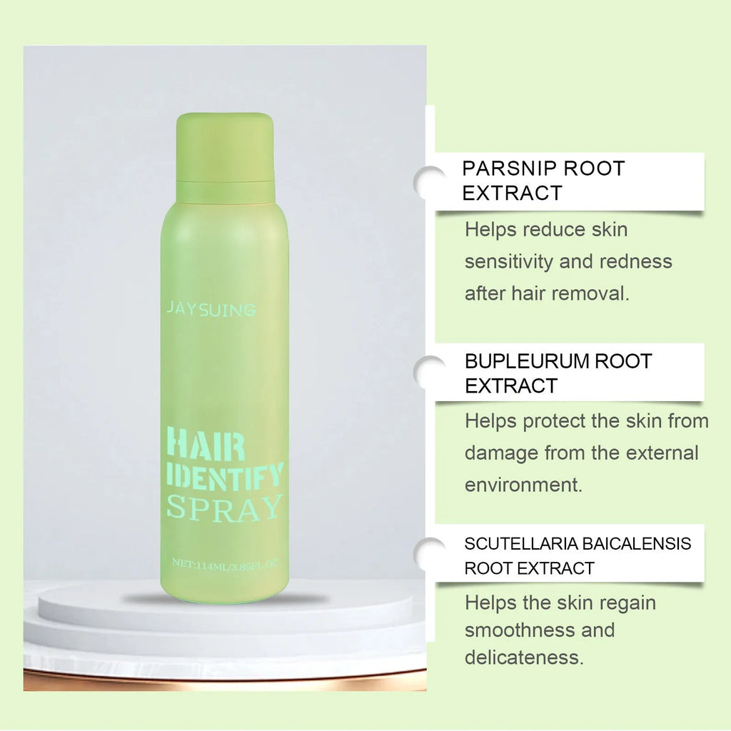 114ml facial hair recognition spray bottle with spray mechanism