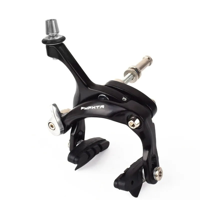 Dual-axis bicycle brake accessories with U-shaped modification and adjustable travel