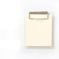 Cowhide colour board clip sticky note with 50 sheets and PP board cover