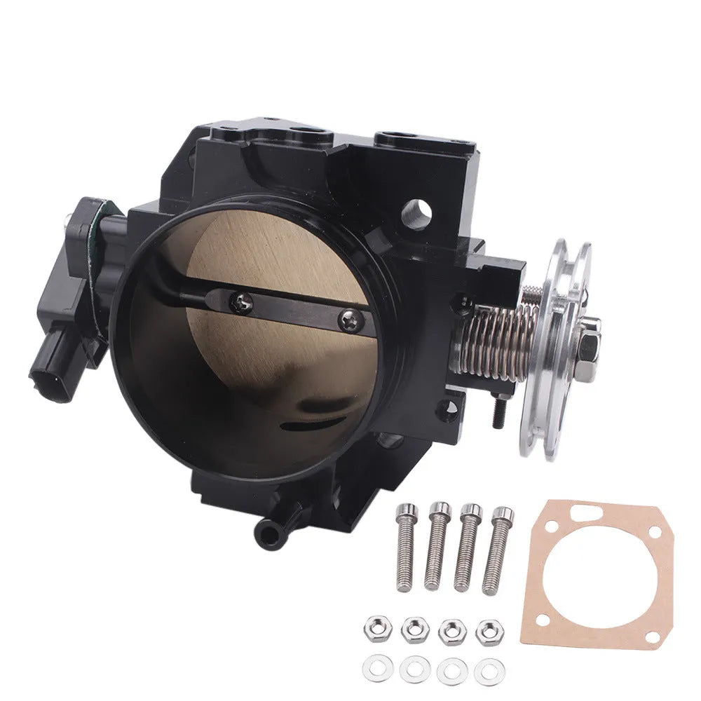 Aluminium alloy throttle body sensor for Honda K20A car modification.