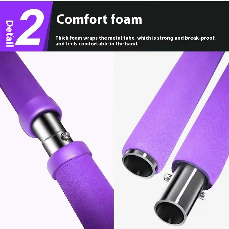 Adjustable fitness pulling rope resistance band for hip training and body shaping exercises