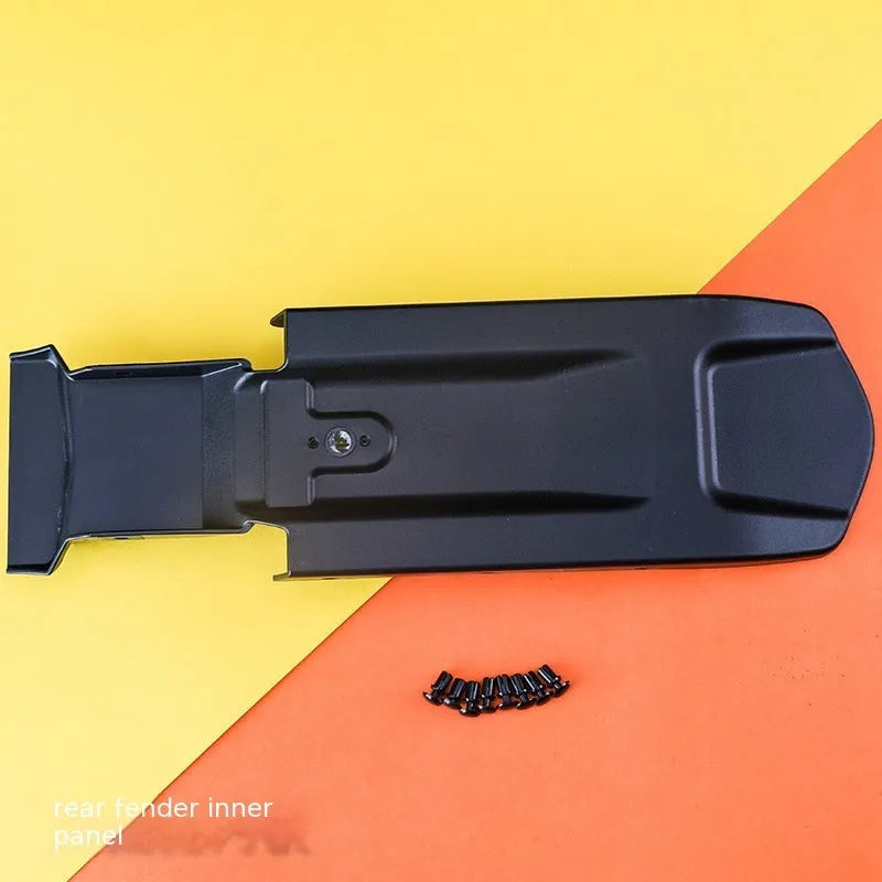 Carbon fibre rear mudguard and inner plate kit for Light Bee electric off-road bicycle