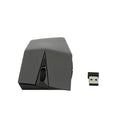 Wireless invisible mouse in gold, black, silver grey, or light gold with USB receiver