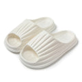 EVA peep-toe home slippers for women and men, breathable waterproof non-slip, available in multiple colours