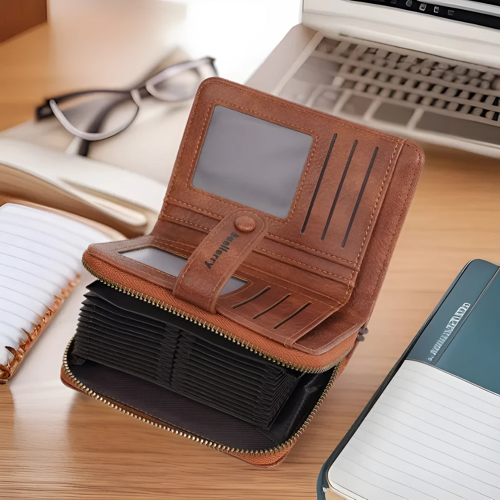 Women's PU leather zipper coin purse wallet in eight colour options