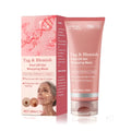 Tear-shaped single-use facial mask for targeted skincare application with soluble collagen and moisturising ingredients.