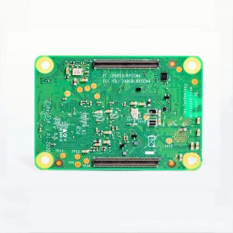Raspberry Pi CM4 Compute Module 4 core board with BCM2711 processor, B to B connector, Gigabit Ethernet and PCIe expansion
