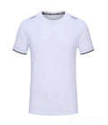 Ice silk quick-drying work T-shirt in loose pullover style showing solid colour options