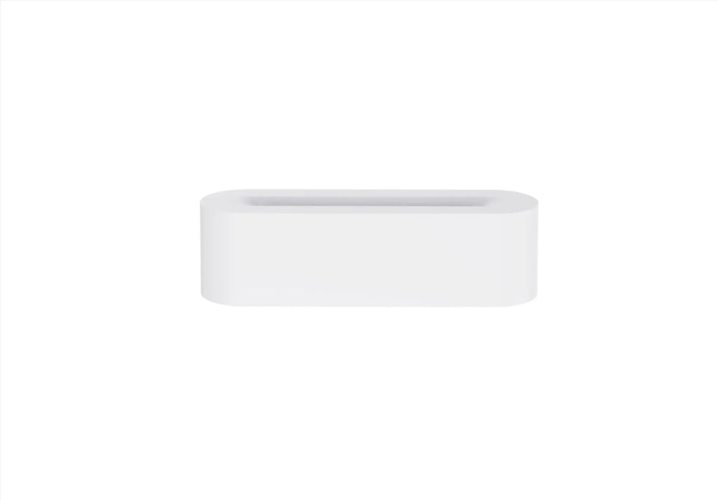 White square DQ709 flame aroma diffuser humidifier with glowing orange flame effect and water mist.
