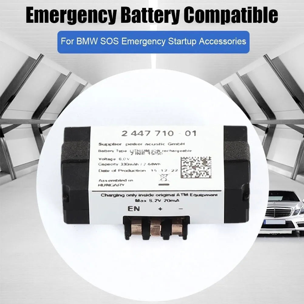 Car emergency battery start accessory for vehicle breakdown power connection